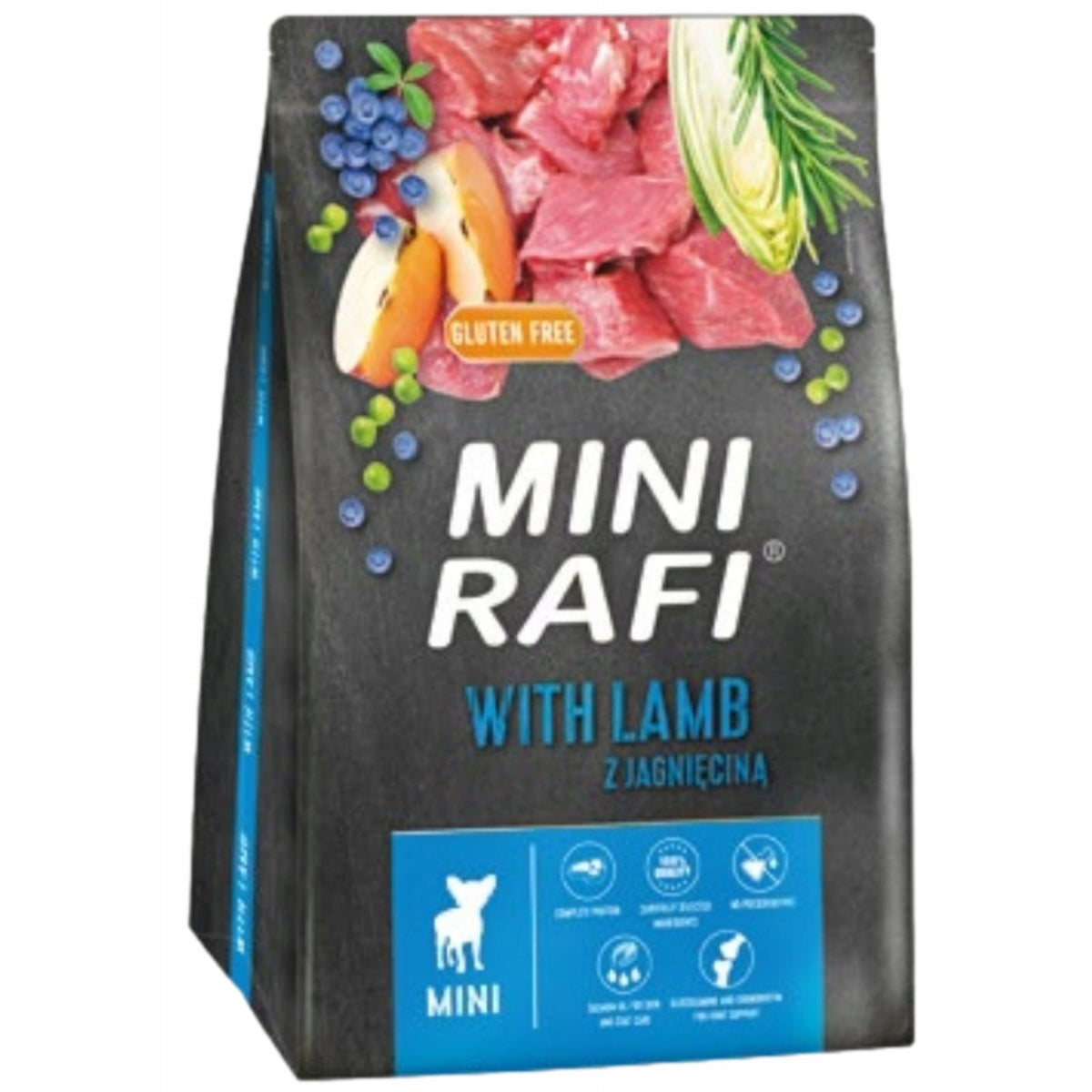 DOLINA NOTECI RAFI MINI dry dog food LAMB 3kg