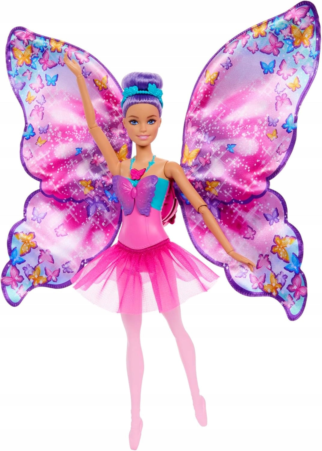 DOLL BARBIE BUTTERFLY BALLERINA magical transformation Brand Barbie