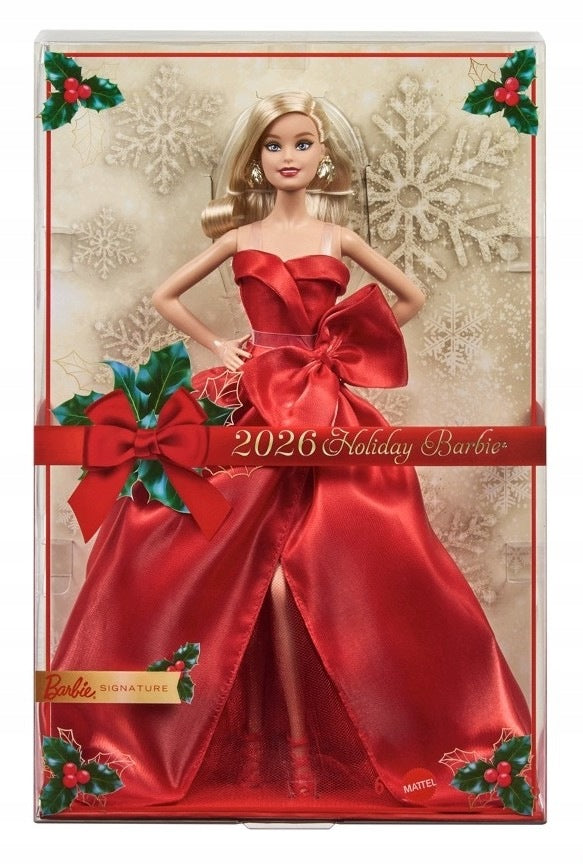 DOLL BARBIE HOLIDAY 2026 Signature collectible doll, Christmas JJX65 Packaging status original