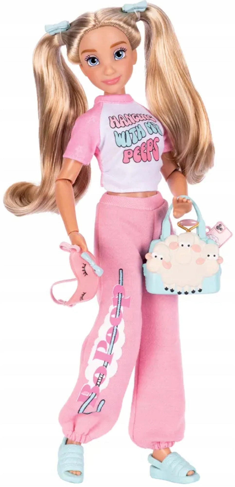 DOLL DISNEY ILY 4EVER FASHIONABLE 30 CM WITH BO PEEP MOTIF + ACCESSORIES 10+ ELEMENT Packaging status original