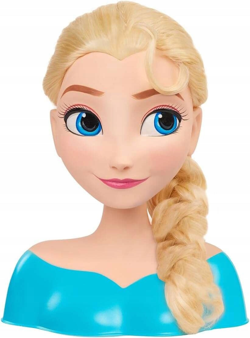 DOLL HEAD FOR COMBING AND STYLING HAIR DISNEY ELSA LAND OF ICE 16 CM EAN (GTIN) 886144874918
