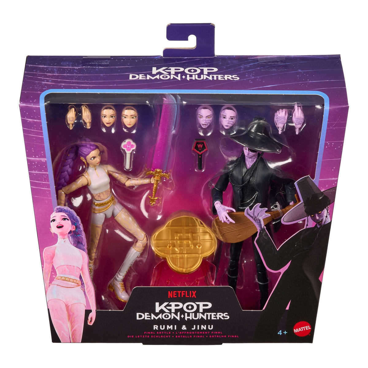 DOLL K-POP DEMON HUNTERS Huntr/x set Final Battle, Rumi and Jinu