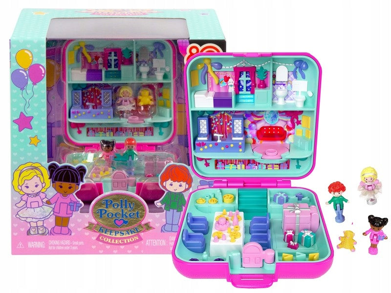 DOLL POLLY POCKET set for 80 years from Mattel, for children +4 years