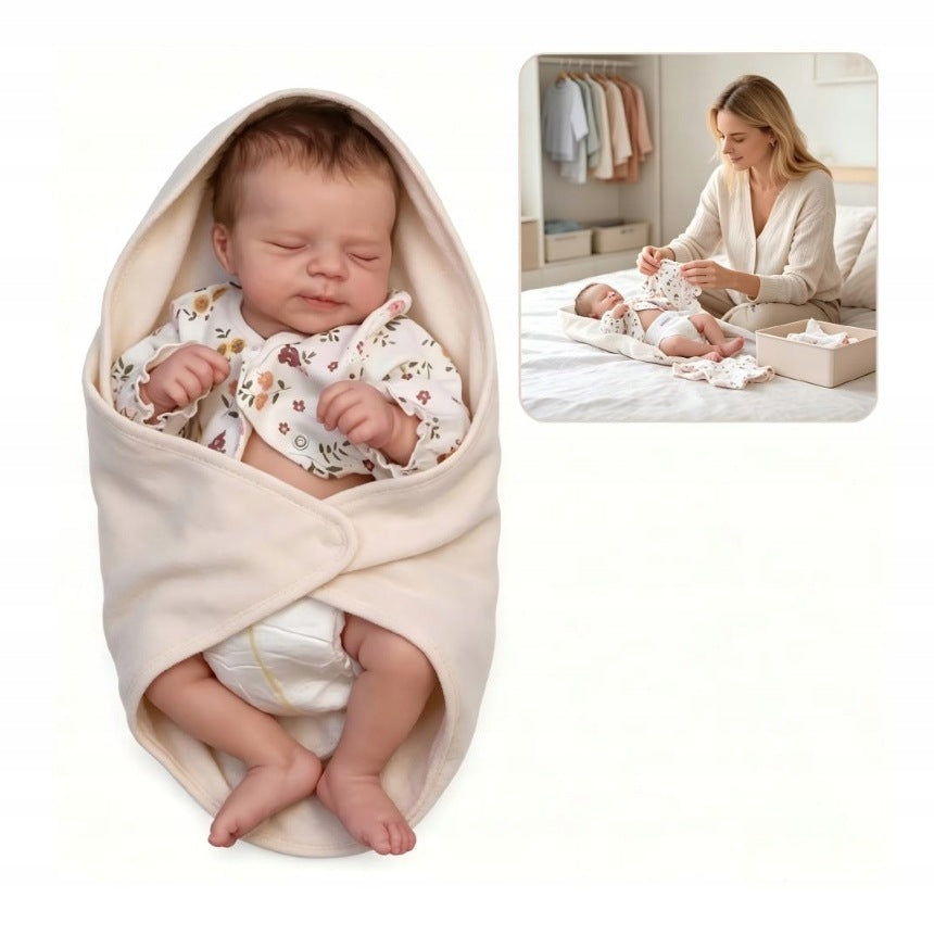 DOLL REBORN LIKE A LIVE BABY 49 CM NATURAL LOOK BABY KEIUMI GIFT