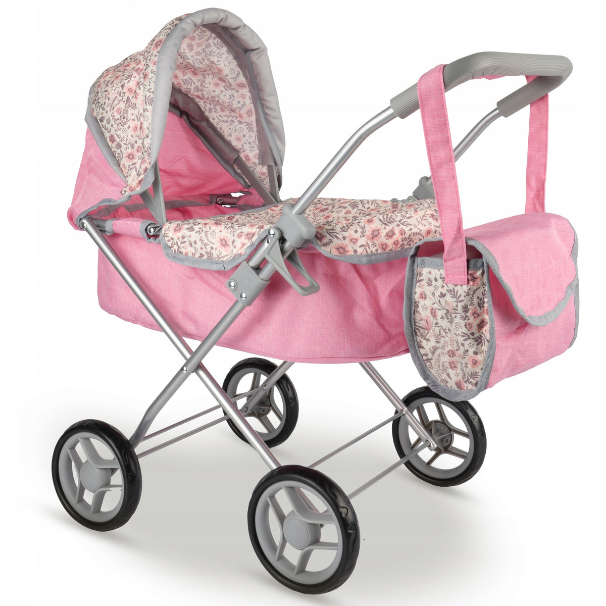DOLL STROLLER DEEP FOLDING GONDOLA STROLLER BAG ADJUSTABLE CANOPY