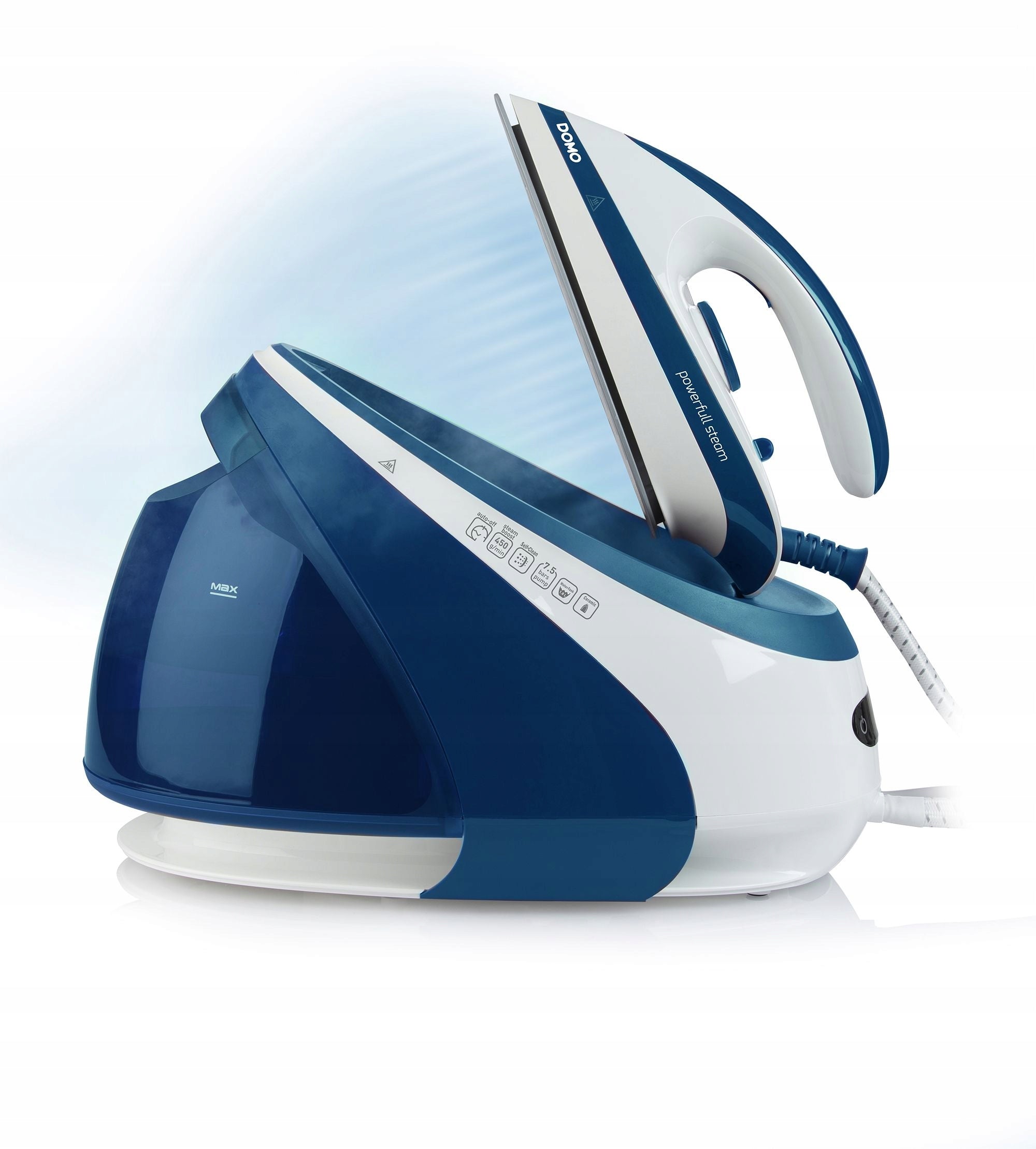 DOMO DO1022S Steam Generator Steam Station Iron 3000W 450g 1,8l 541D530 EAN (GTIN) 5411397134530