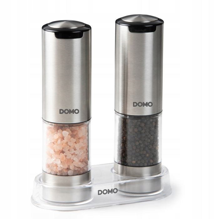 DOMO DO3102 Electronic Salt and Pepper Grinder, 95 ML , USB-C Brand Domo