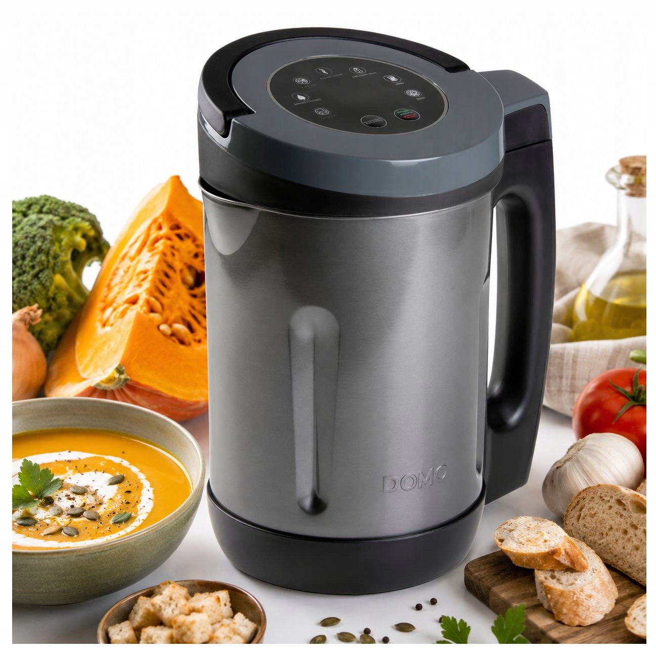DOMO DO728BL blender mixer for cooking soup, soup maker
