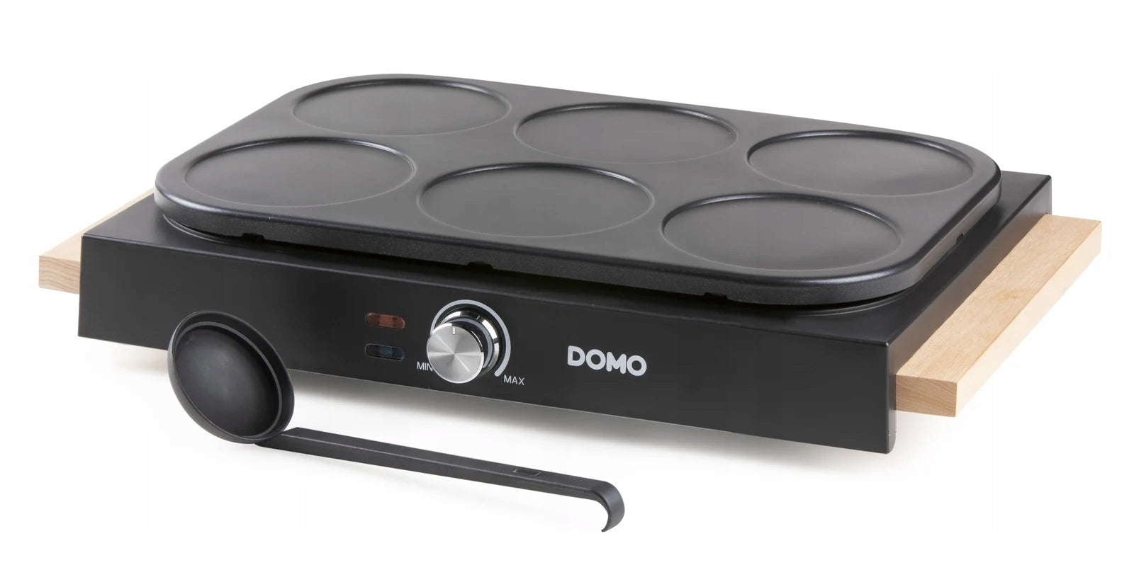 DOMO DO8717PN Elektrický lívanečník na 6 lívanců Brand Domo