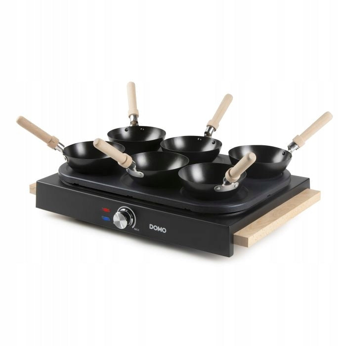 DOMO DO8719W Gourmet Set 2in1 Wok and Pancake Pan 6-Person Set EAN (GTIN) 5411397168566