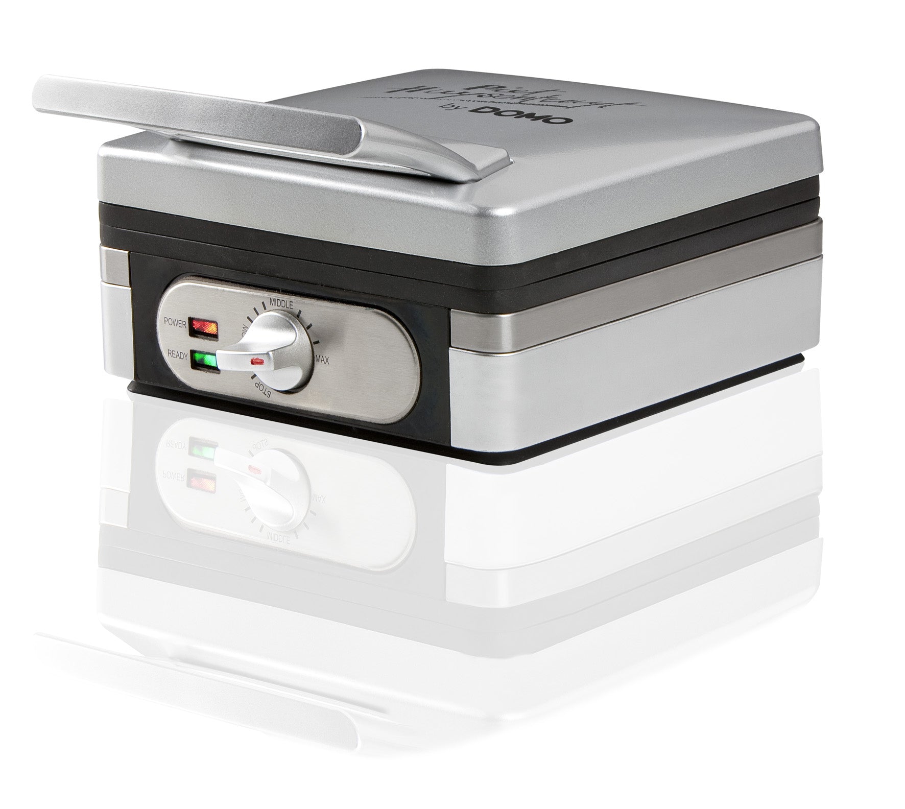 DOMO DO9047W waffle maker, 2 Belgian waffles crispy XXL, strong adjustment Power rating 1400 W