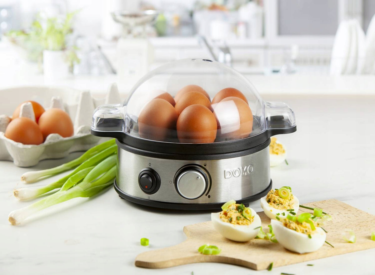 DOMO DO9142EK egg cooker Dominant color silver/gray