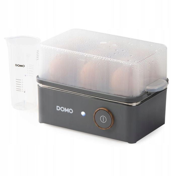 DOMO DO9283EK Wood You Egg Cooker, 6 Eggs, 400W, Black, for Egg Cooking EAN (GTIN) 5411397170453