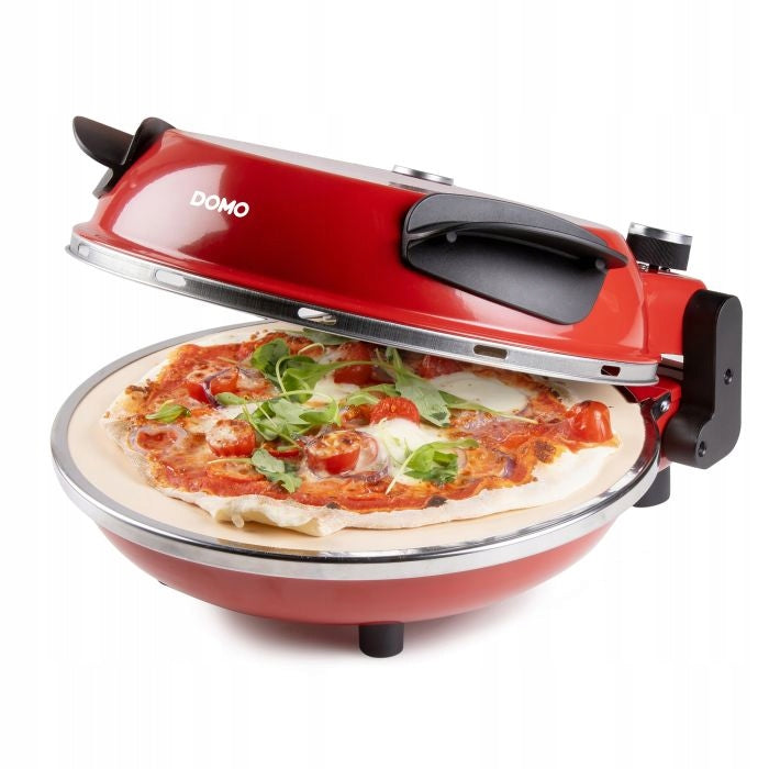 DOMO DO9284PZ Pizza oven 1200W, Stone 32 cm, 400°C, 2 blades