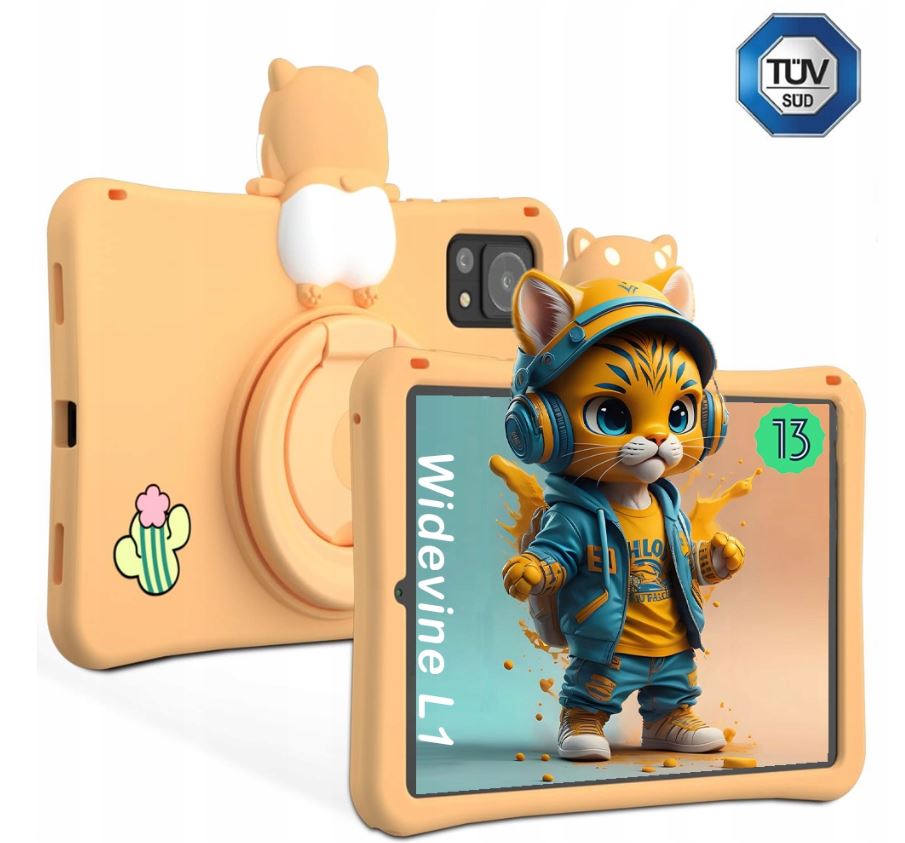 DOOGEE T20 MINI KID 4/128GB 8,4" LTE Wi-Fi Green + Yellow Case