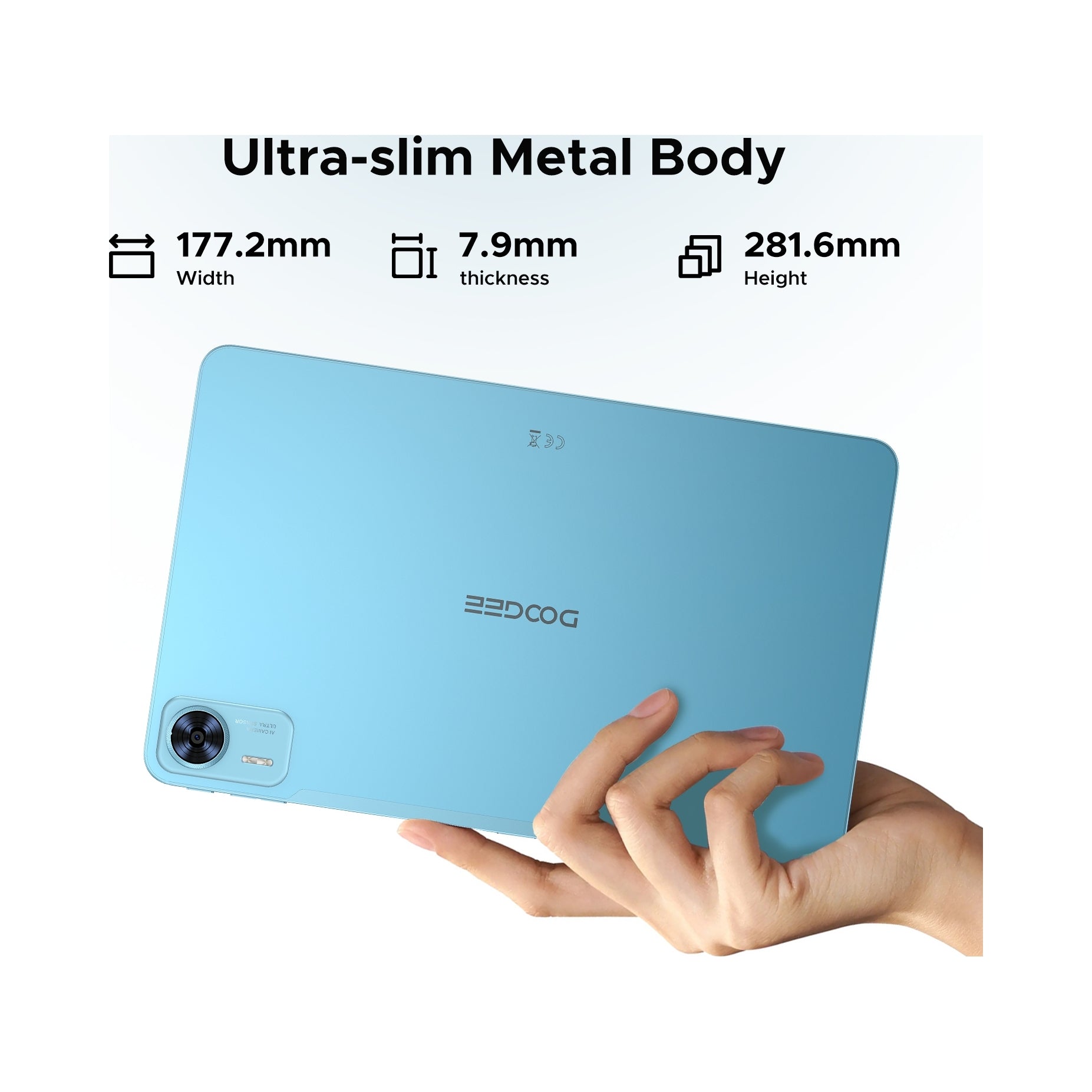 DOOGEE T36 Tablet 12“ Android 32+256GB 2.4K 8800mAh BT5.0/GPS/4G LTE SIM Packaging status original