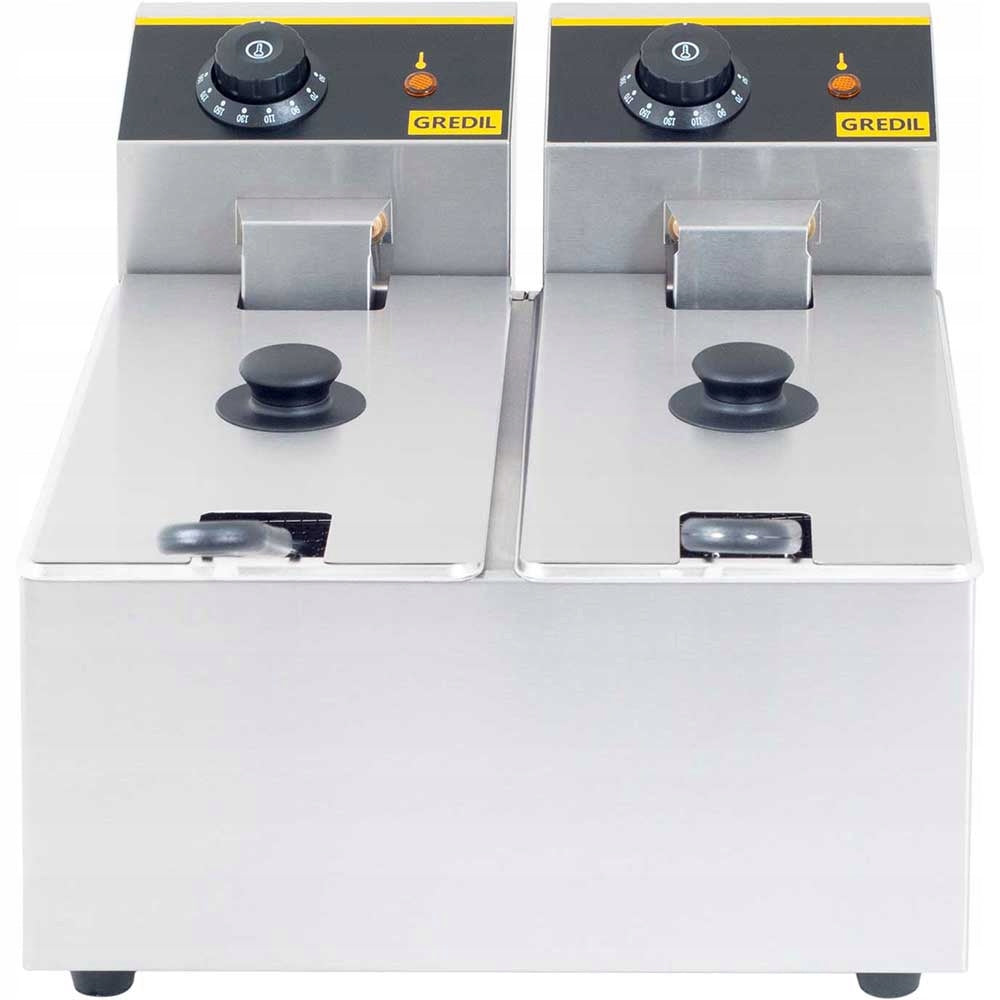 DOUBLE AIR FRYER 2X5 L GREDIL 746100 Brand Gredil