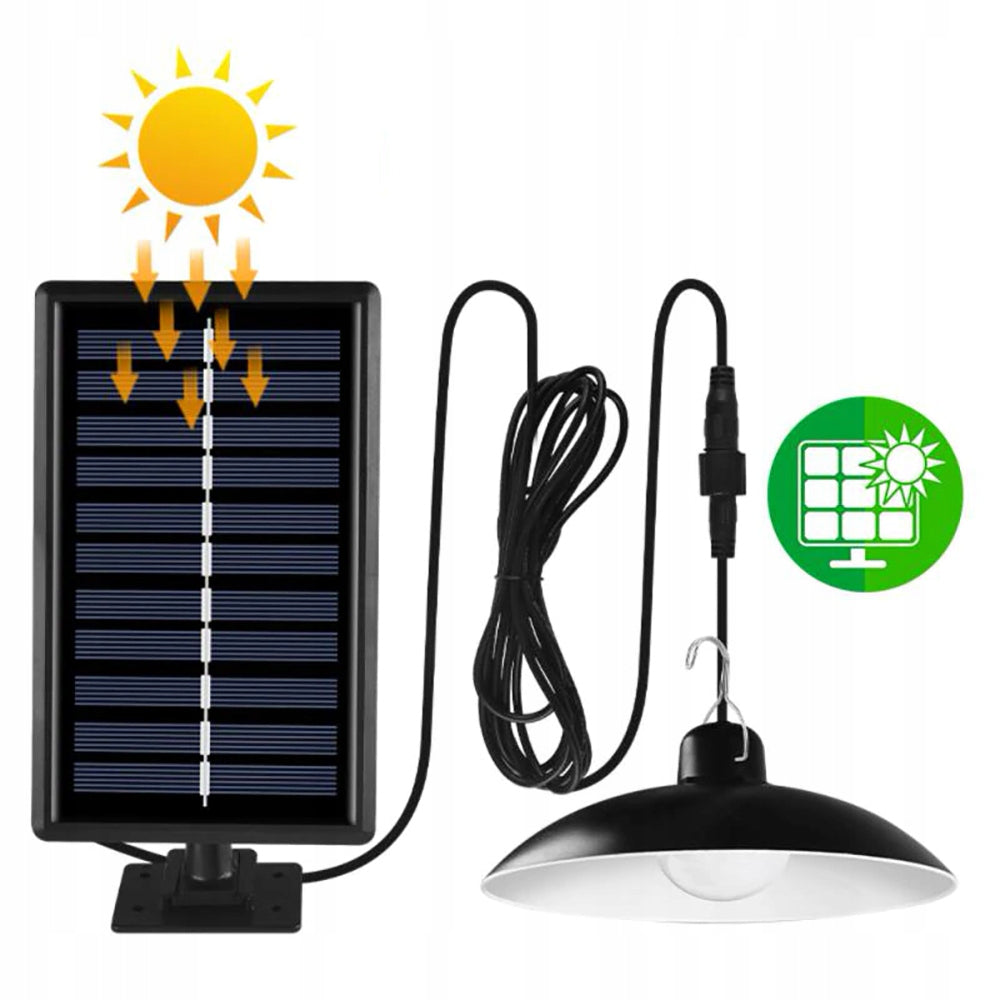 DOUBLE CHANDELIER SOLAR LED LAMP SEPARATE PANEL SOLAR REMOTE CONTROL Manufacturer code LAMPA OGRODOWA LOFT WISZĄCA NA DZIAŁKĘ LED
