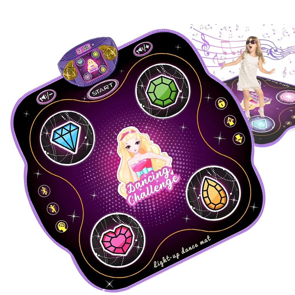 DOUBLE DANCE MAT MUSIC INTERACTIVE FOR CHILDREN LARGE 9 GAMES