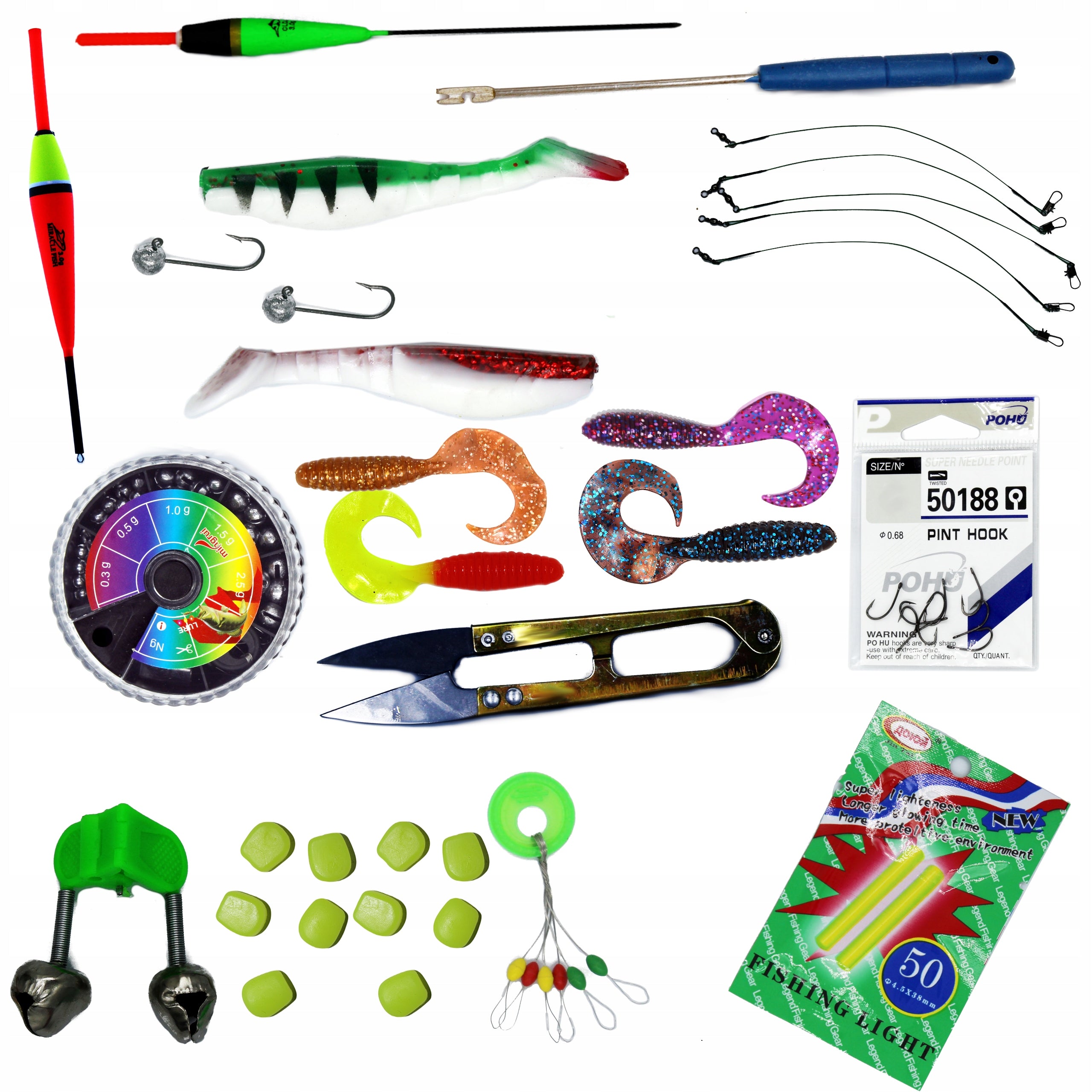 DOUBLE FISHING SET LARGE 3,6m Complete for GIFT Reel Rods Manufacturer code Zestaw D10