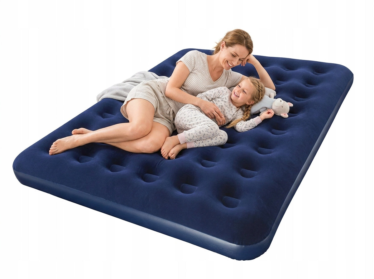 DOUBLE MATTRESS BESTWAY 203 X 152 X 22 CM BLUE 67003