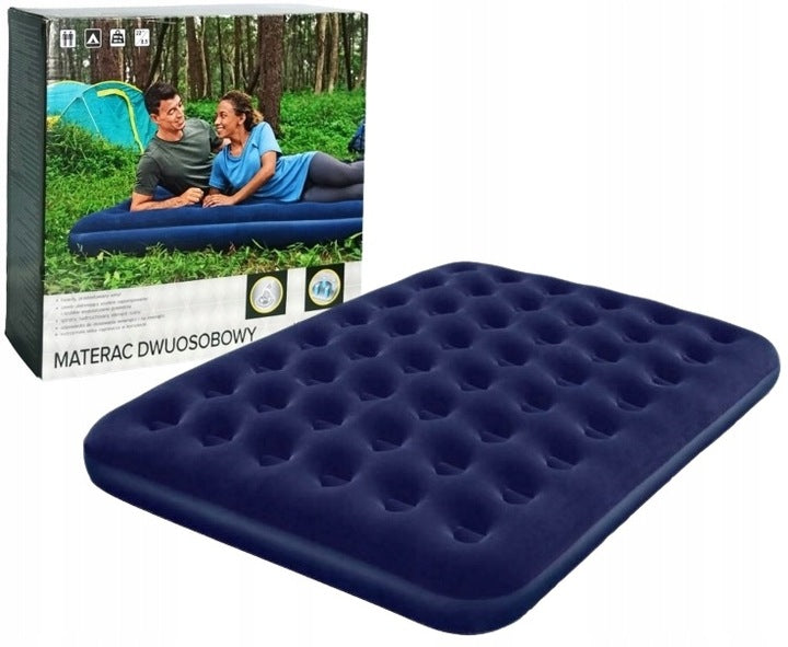 DOUBLE MATTRESS BLUE THICK SOFT DURABLE JOINCO VINYL