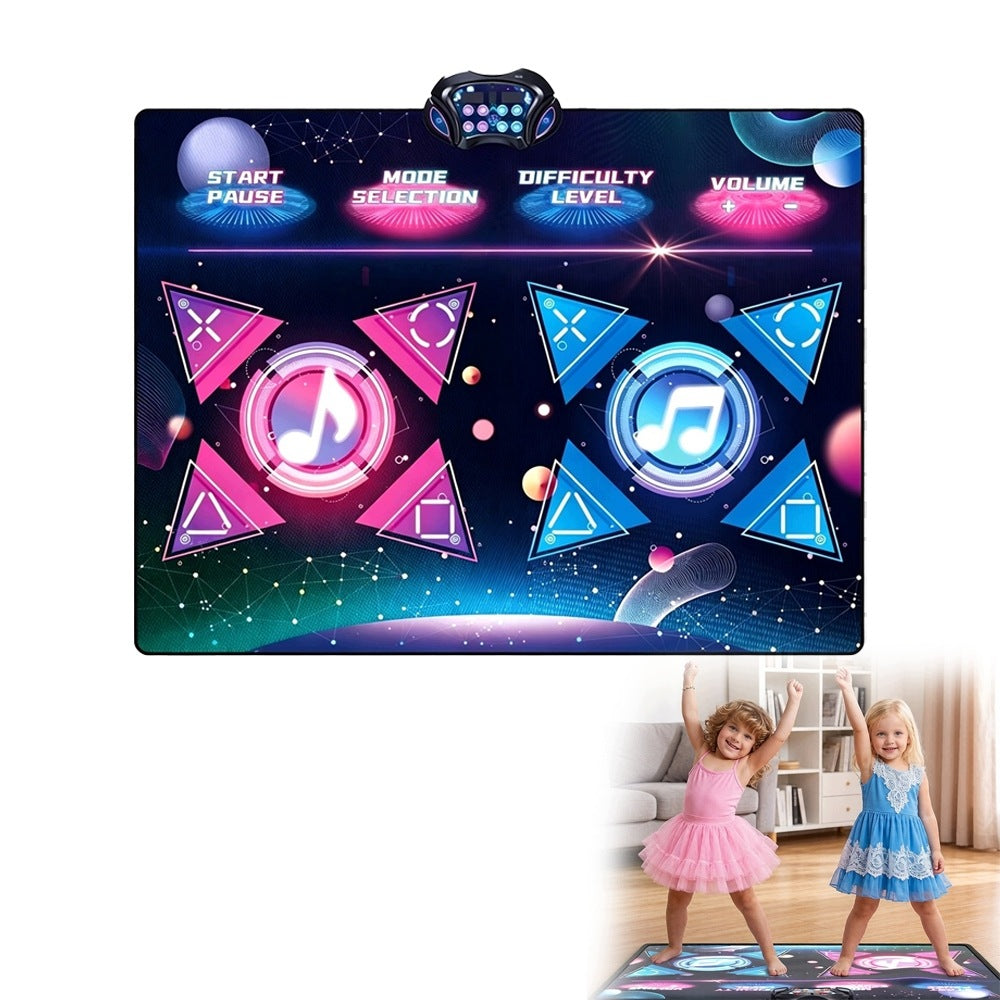 DOUBLE MUSIC MAT FOR DANCING DANCE LIGHT bluetooth sounds