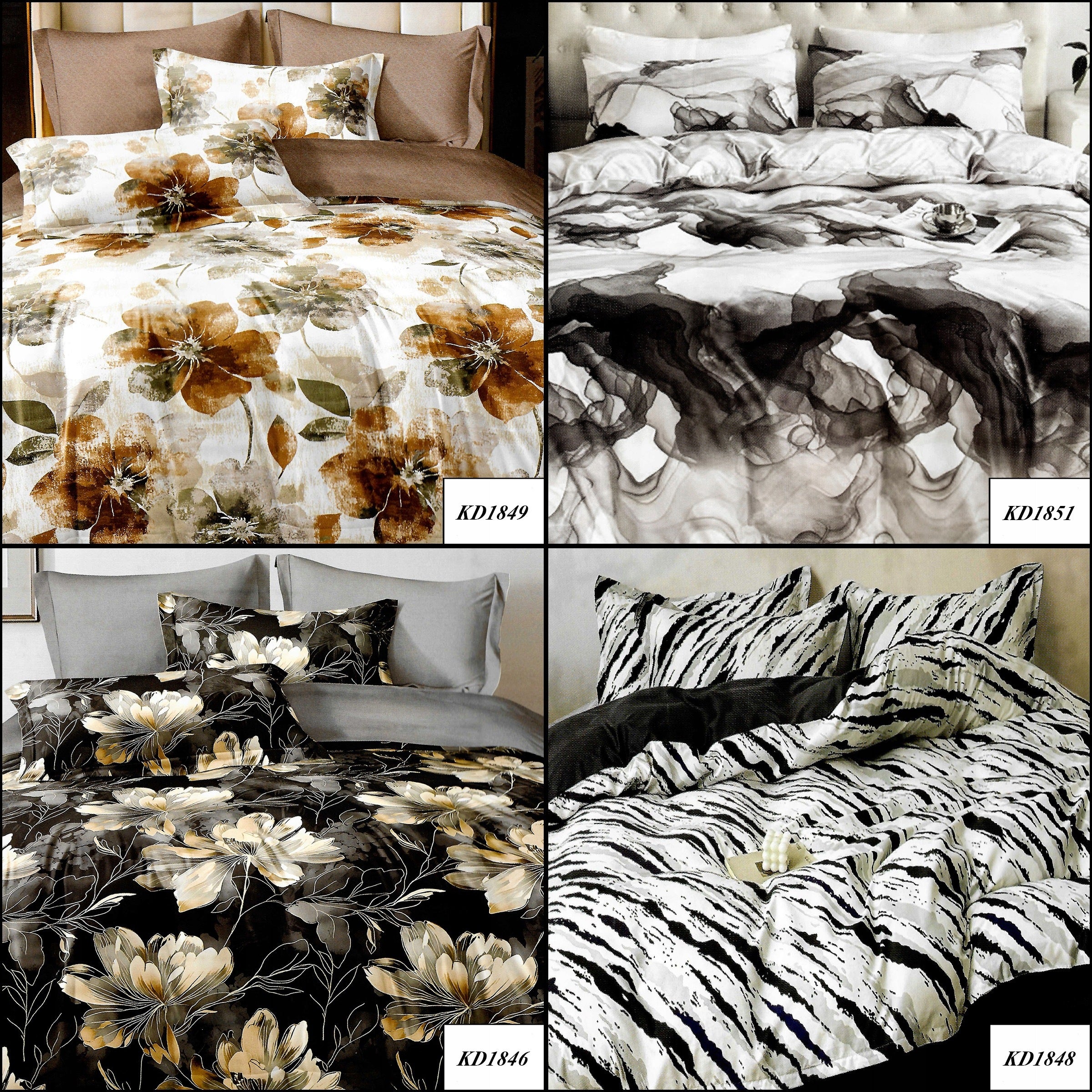 DOUBLE-SIDED BEDDING 100% COTTON 200X220 + 2 PILLOWCASES 70x80 AUTUMN Length of comforter cover 220 cm