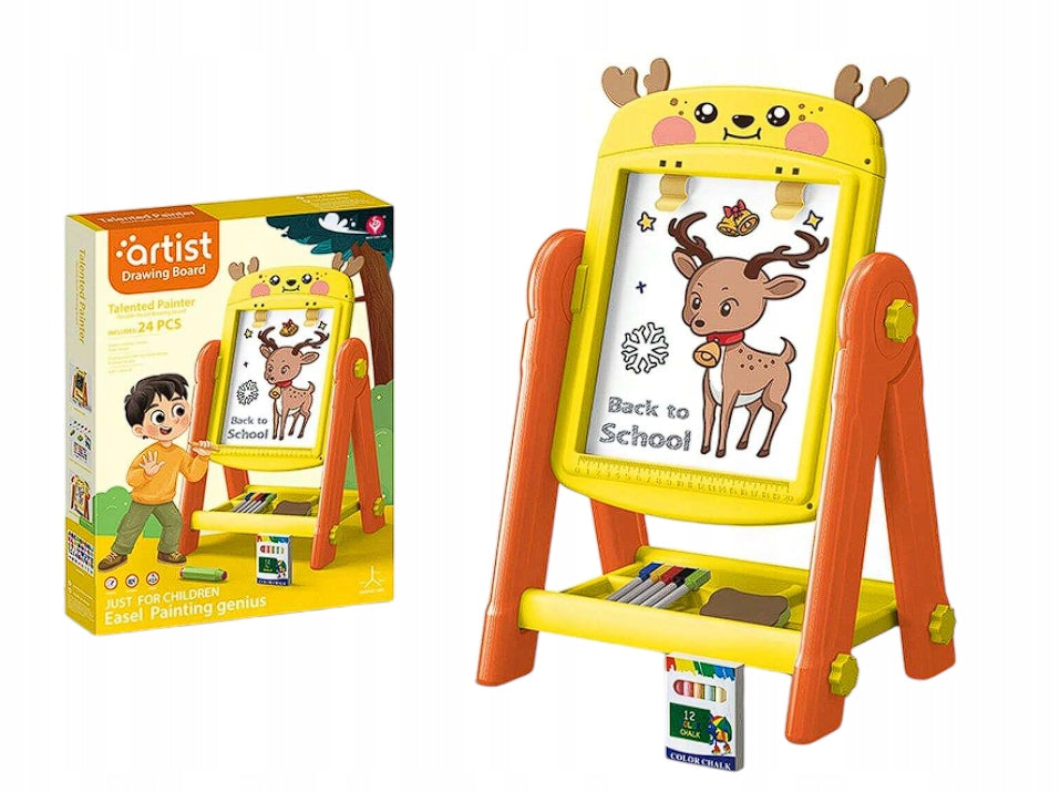 DOUBLE-SIDED DEER BOARD CREATIVE EDUCATIONAL SET FOR CHILDREN AKCESORIA EAN (GTIN) 5906063030556