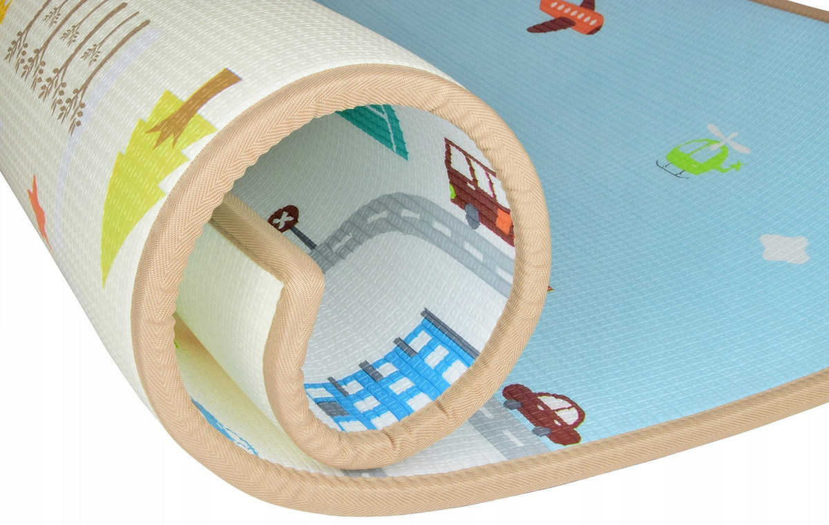 DOUBLE-SIDED EDUCATIONAL FOAM MAT FOR CHILDREN STREETS 120 X 180 THICK 2 CM Manufacturer code --