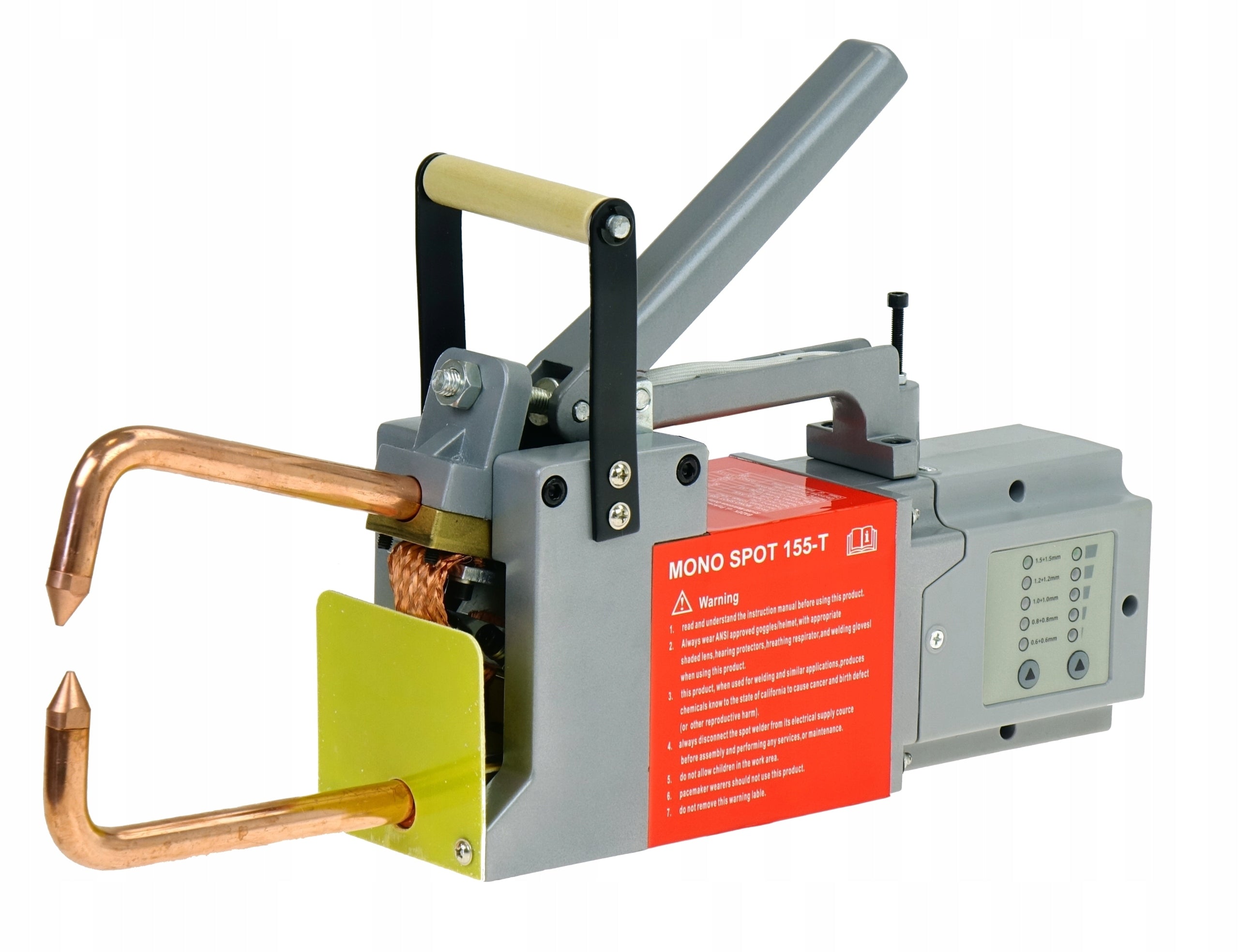 DOUBLE-SIDED Tick Welding Machine for MONO SPOT 155T Stainless Steel Sheet Manufacturer code MSPOT155T