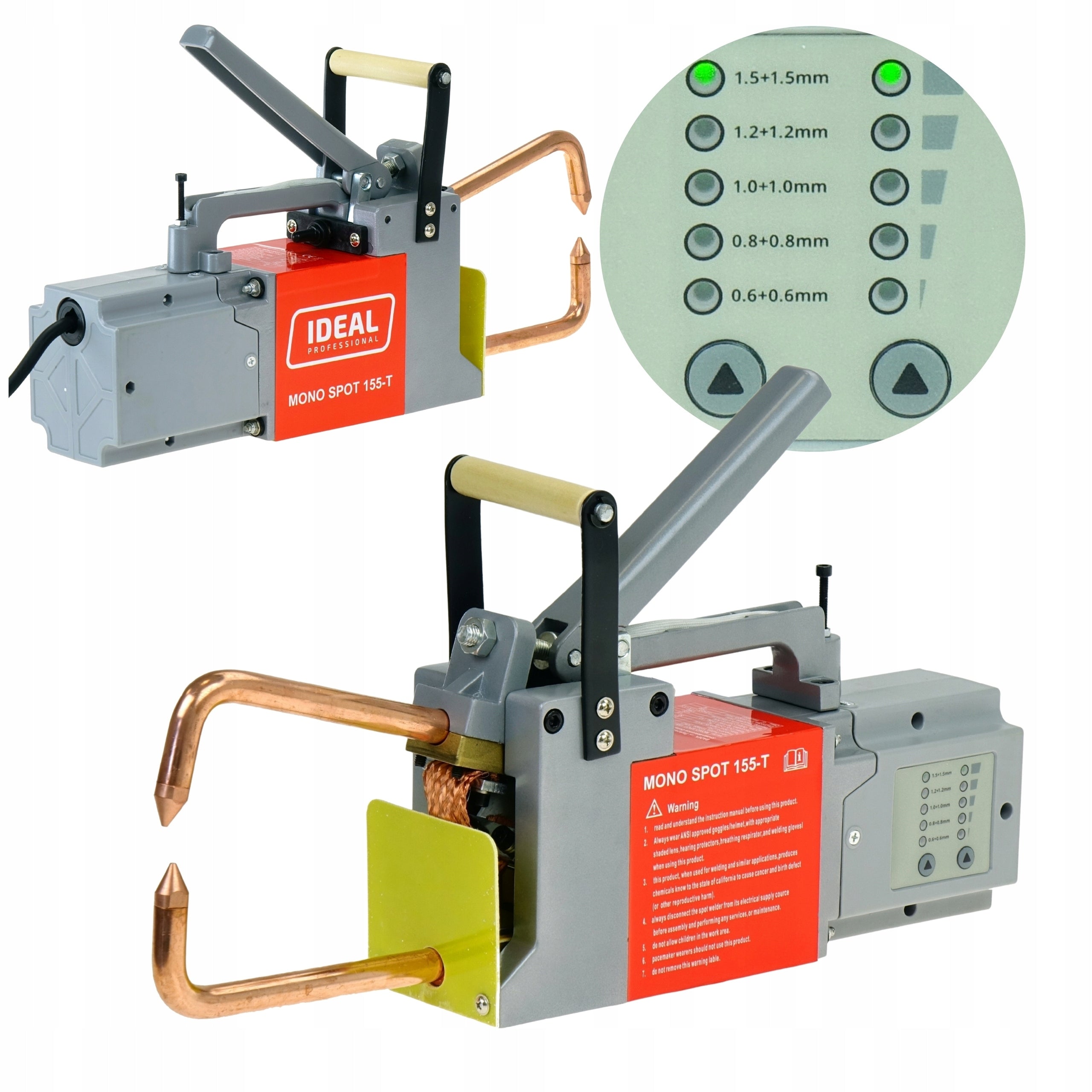 DOUBLE-SIDED Tick Welding Machine for MONO SPOT 155T Stainless Steel Sheet