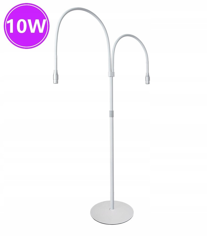 DOUBLE UV lamp for eyelash extensions ProjectLashes + glasses WHITE Brand ProjectLashes