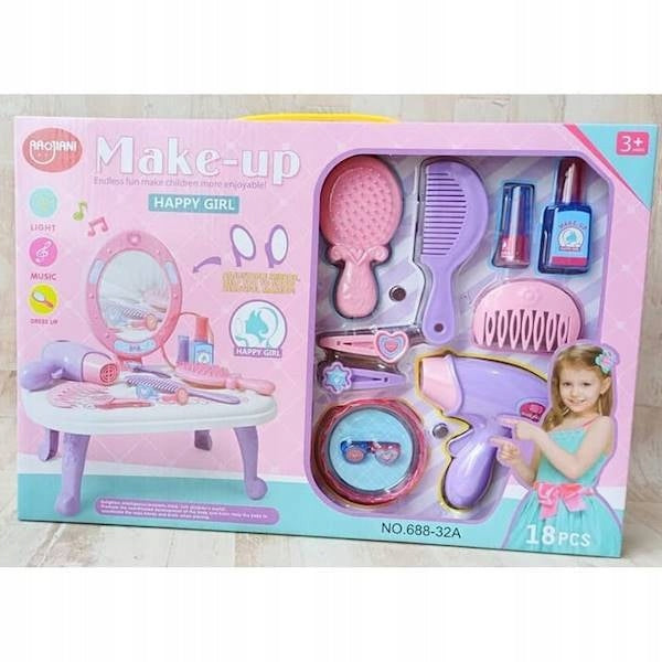 DRESSING TABLE DRYER MIRROR FOR GIRLS SET Brand Maksik