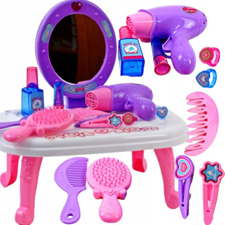 DRESSING TABLE DRYER MIRROR FOR GIRLS SET