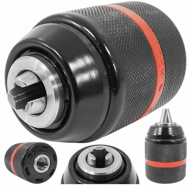 DRILL CHUCK HEAD FOR SELF-CLAMPING DRILL