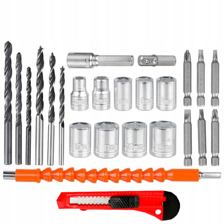 DRILL CORDLESS IMPACT DRIVER BRUSHLESS PRO 2xAKU SET Packaging status original
