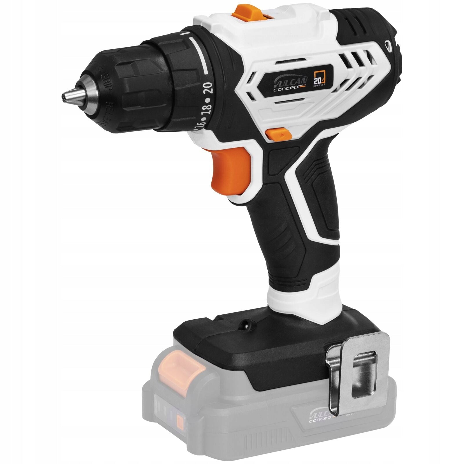 DRILL/DRIVER, 35NM, WITHOUT AKU/LOAD. CONNECT 20V Packaging status original