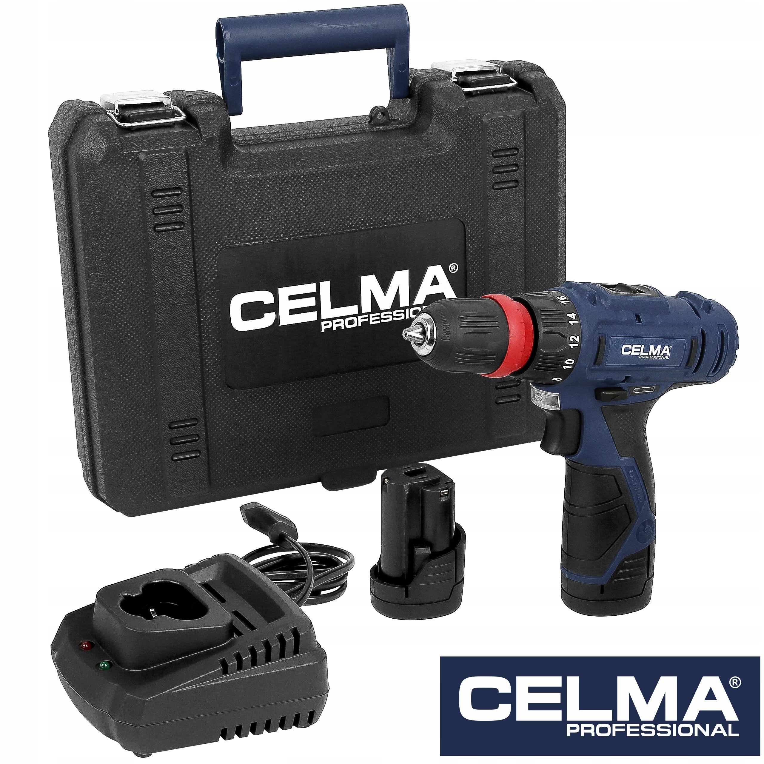 DRILL/DRIVER CELMA PROFESSIONAL WAK-Li 12GEO LIGHT 3 YEARS GW!