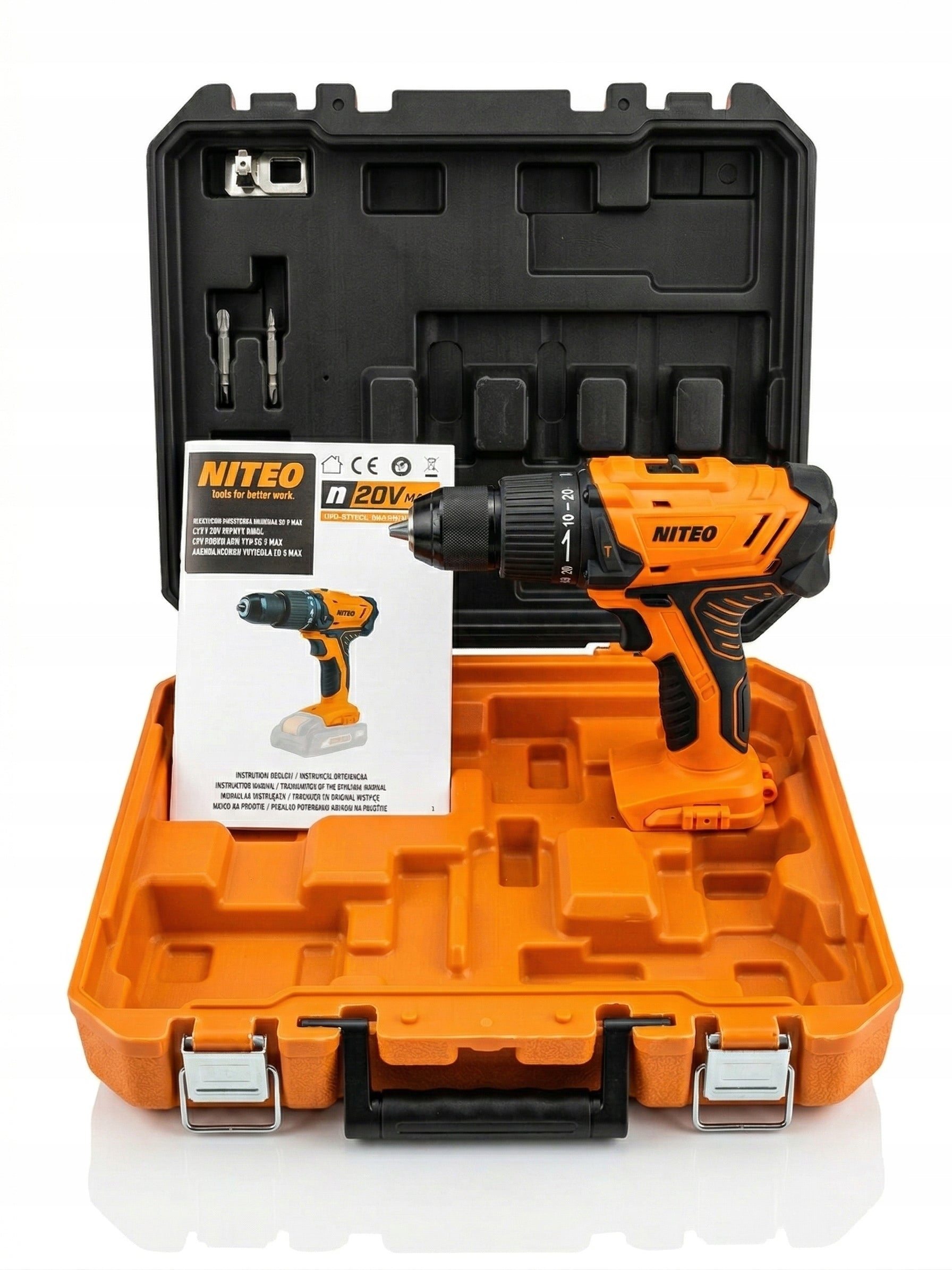 DRILL/DRIVER NITEO TOOLS 20VID0303-26 Packaging status original