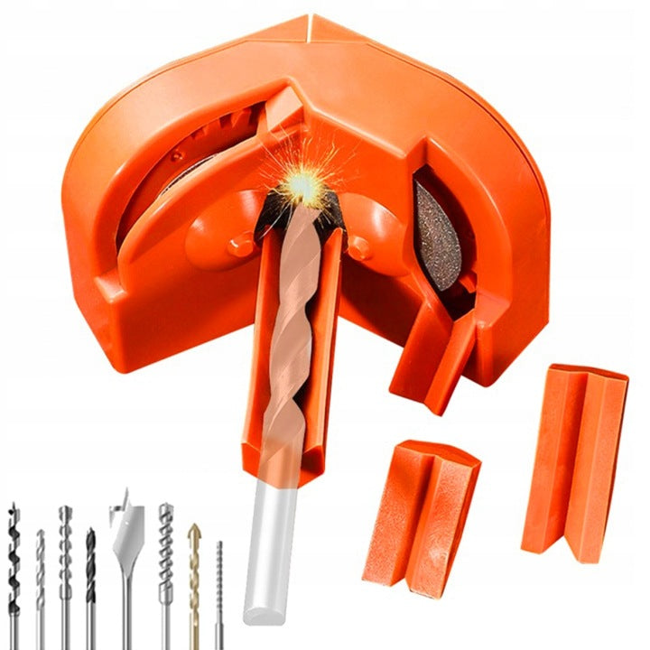 DRILL SHARPENER FOR SCREWDRIVER DRILL WITH PRACTICAL HANDLE 2-16mm