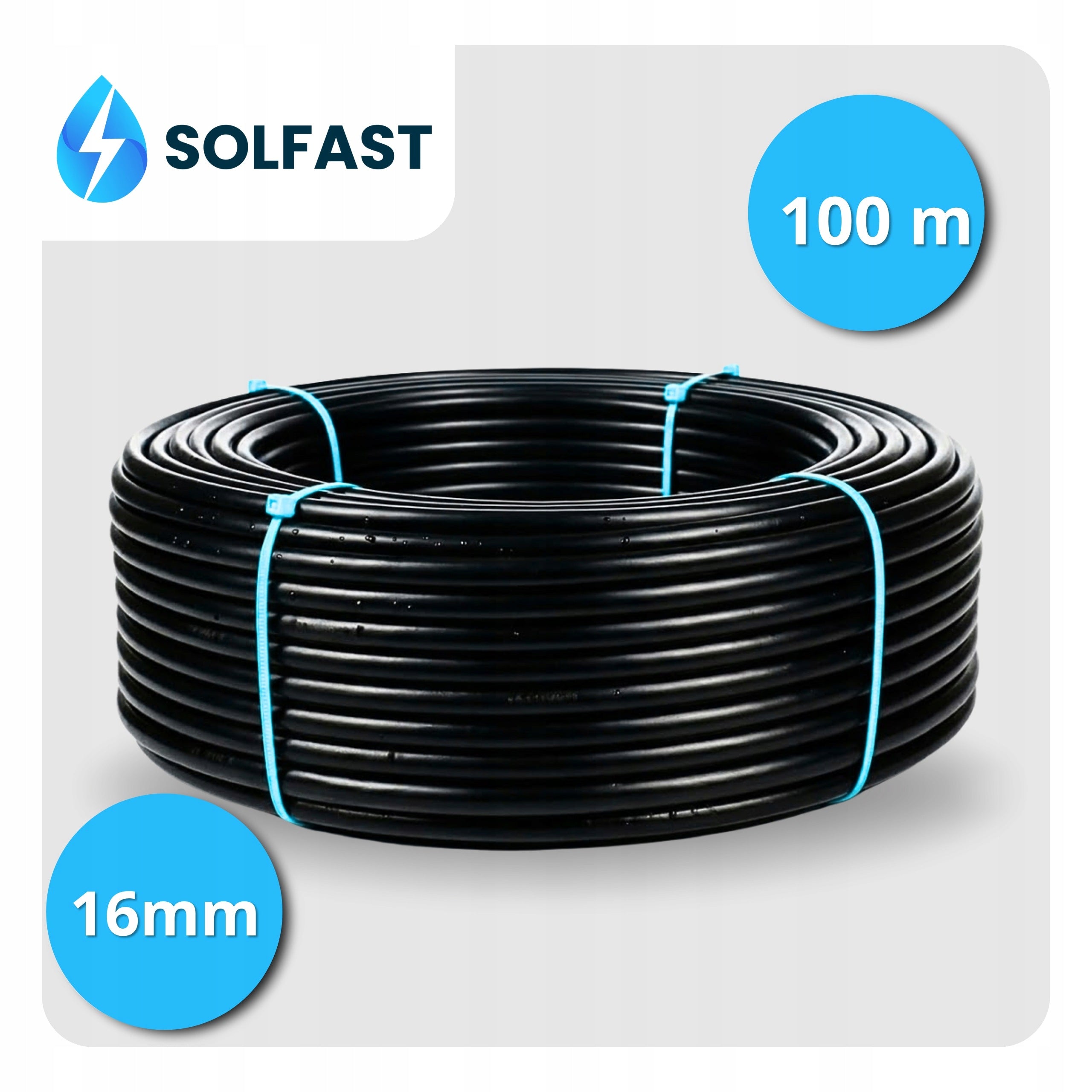 DRIP LINE 100 m DRIP IRRIGATION HOSE PIPE spacing 20 cm Packaging status original