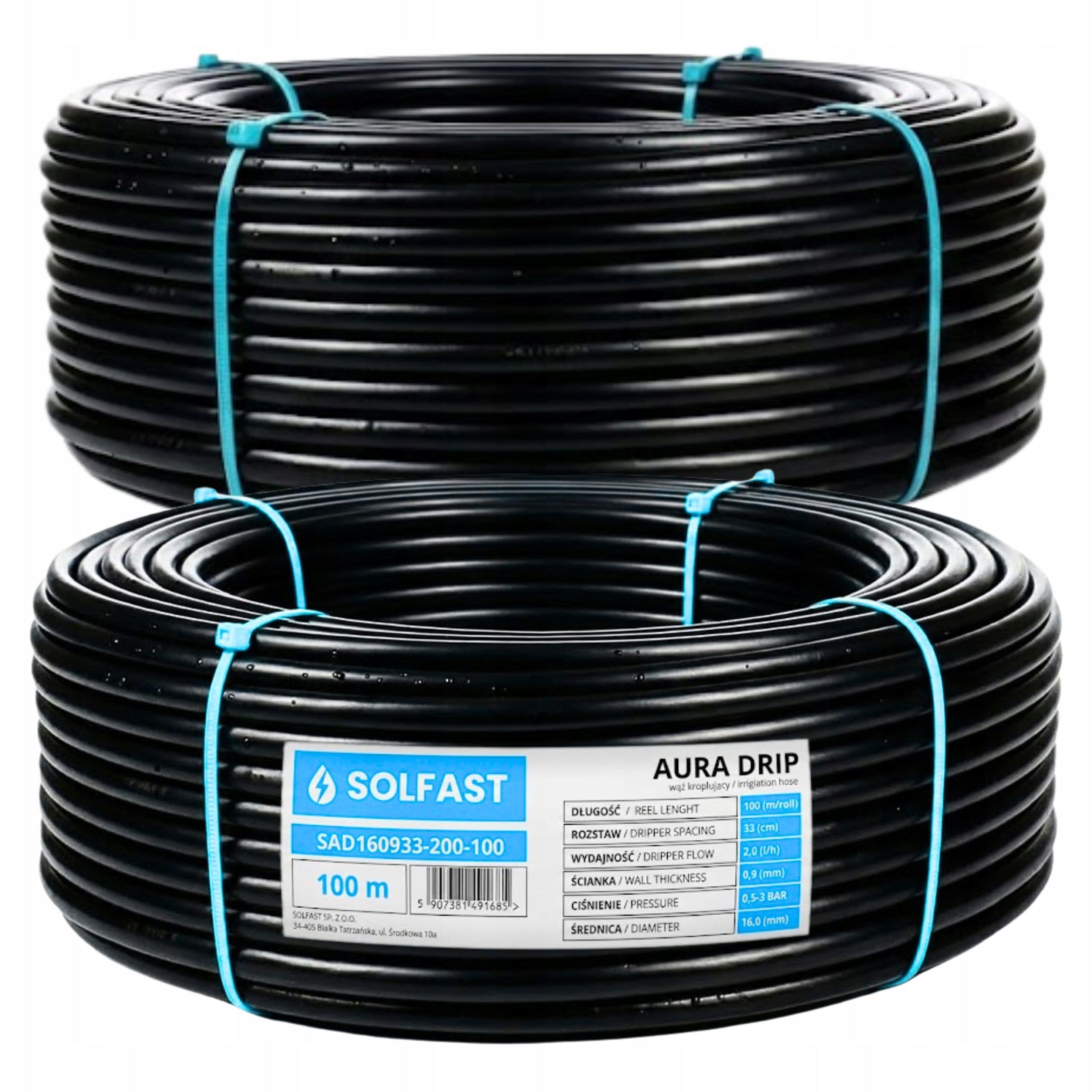 DRIP LINE 100M DRIP IRRIGATION HOSE IRRIGATION PIPE