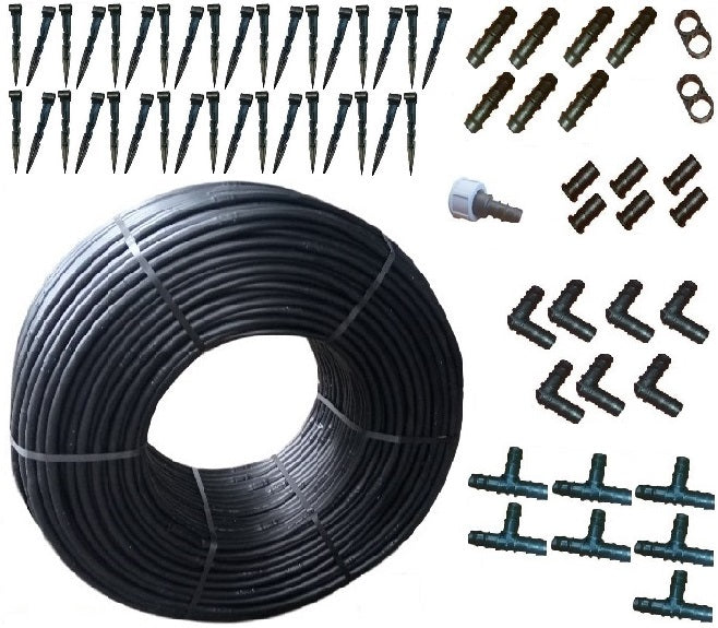 DRIP LINE 100m BK 16/33 2l/h + AKCESORIA *