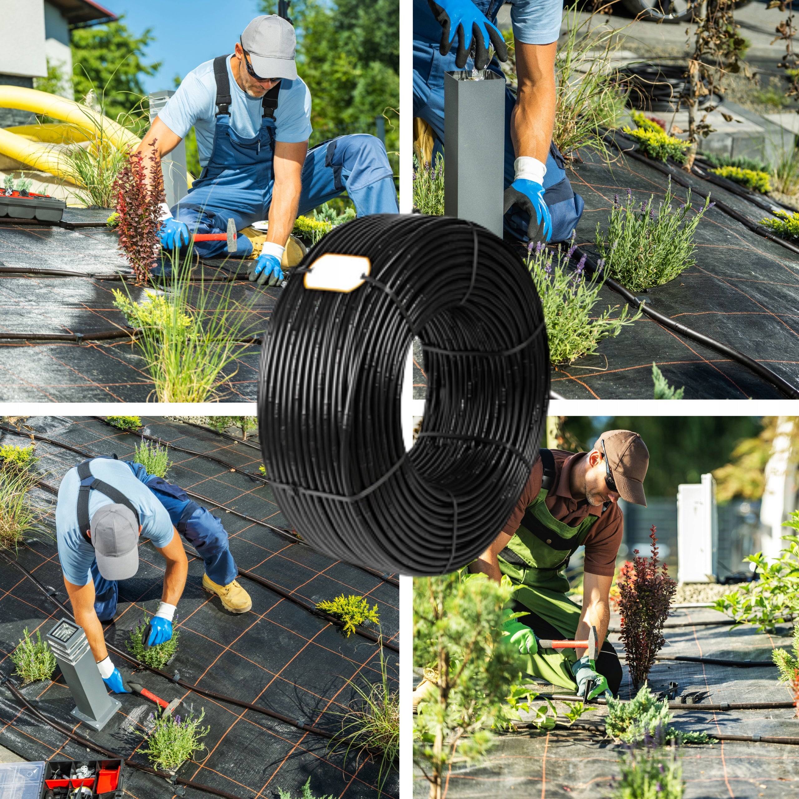 DRIP LINE 25m+27EL DRIP IRRIGATION DRIP HOSE SOLID Packaging status original