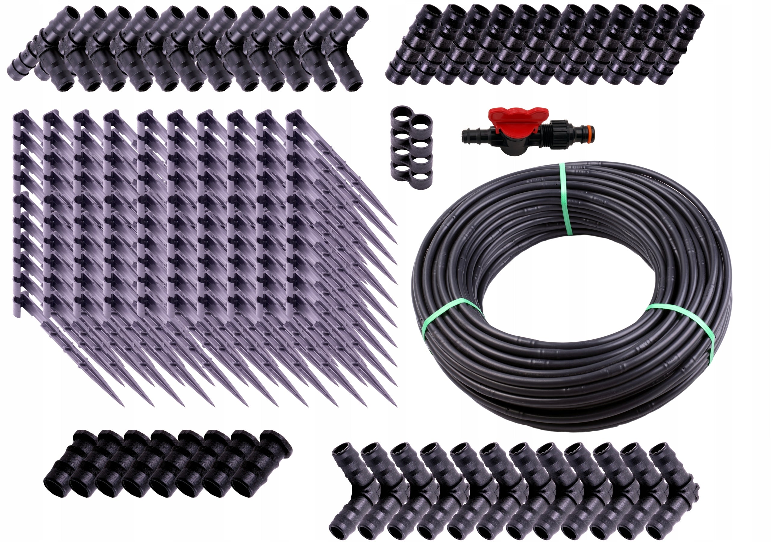 DRIP LINE 400M SPACING 33CM COMPENSATION + 150 ACCESSORIES