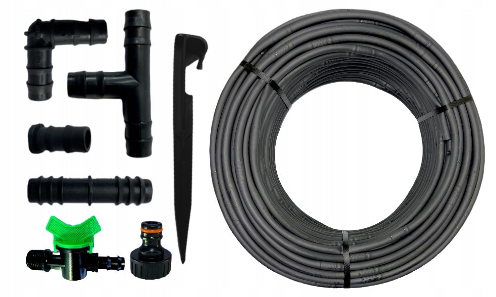 DRIP LINE DRIP IRRIGATION WATERING HOSE SET 100M+92E EAN (GTIN) 5906269990906