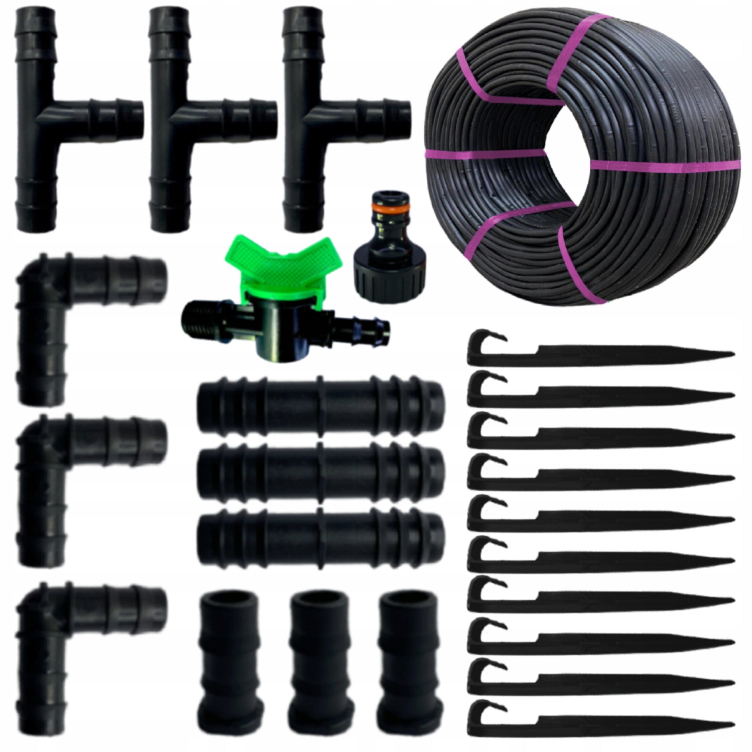 DRIP LINE Drip Hydration 25M + 24EL DRIP HOSE SET