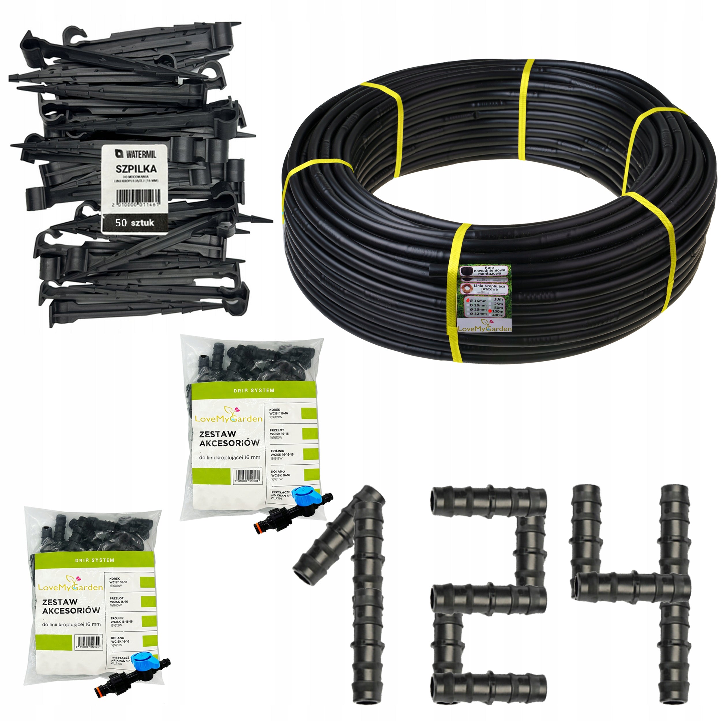 DRIP LINE HYDRATION DRIP 100+124 XL Without compensation Strong