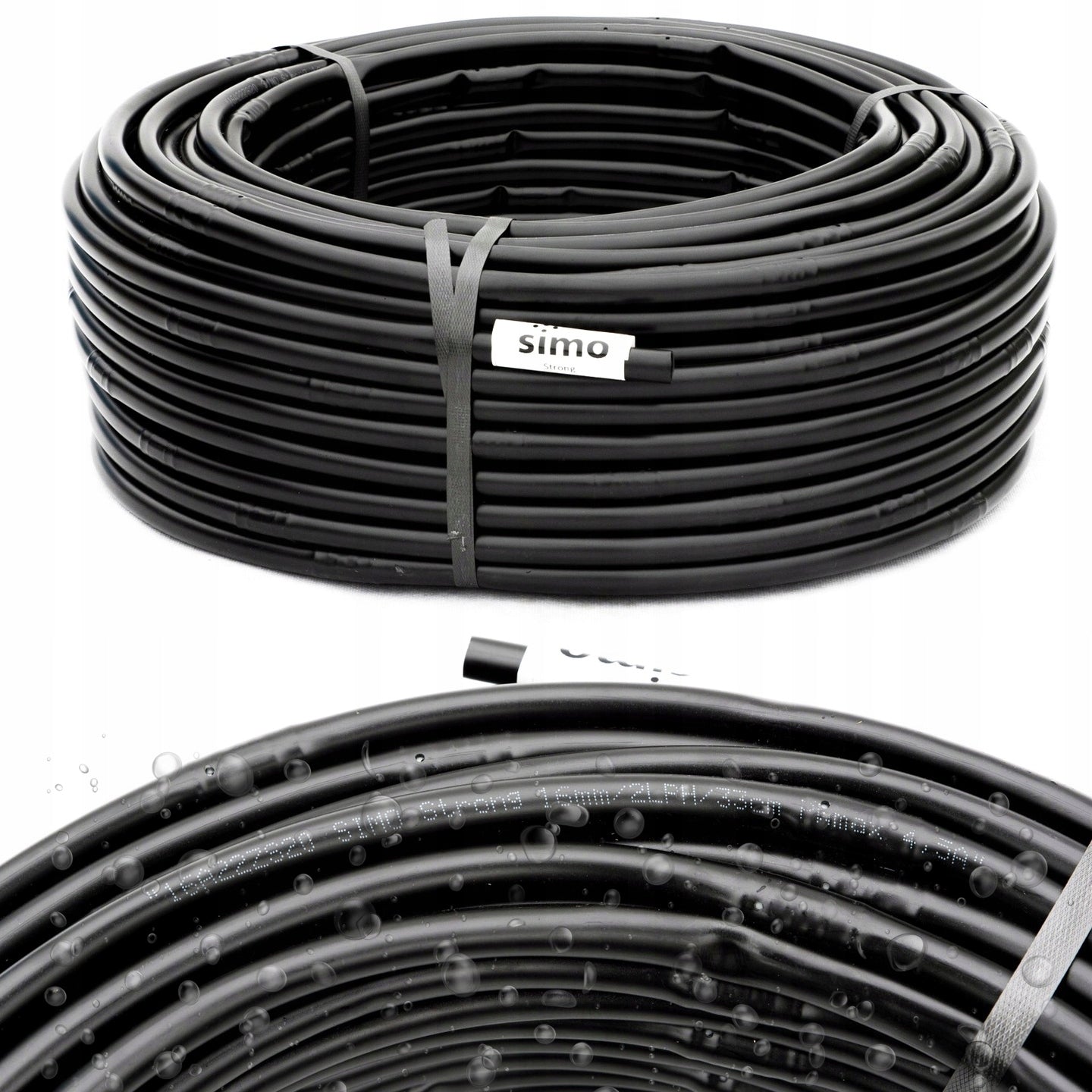 DRIP LINE IRRIGATION DRIP HOSE 16mm 33cm ROLL 100M